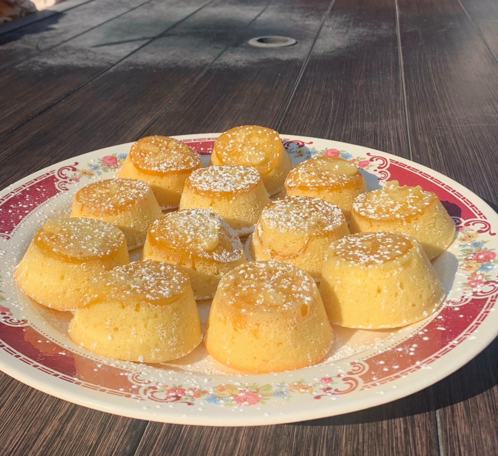 Upside Down Lemon Cakes