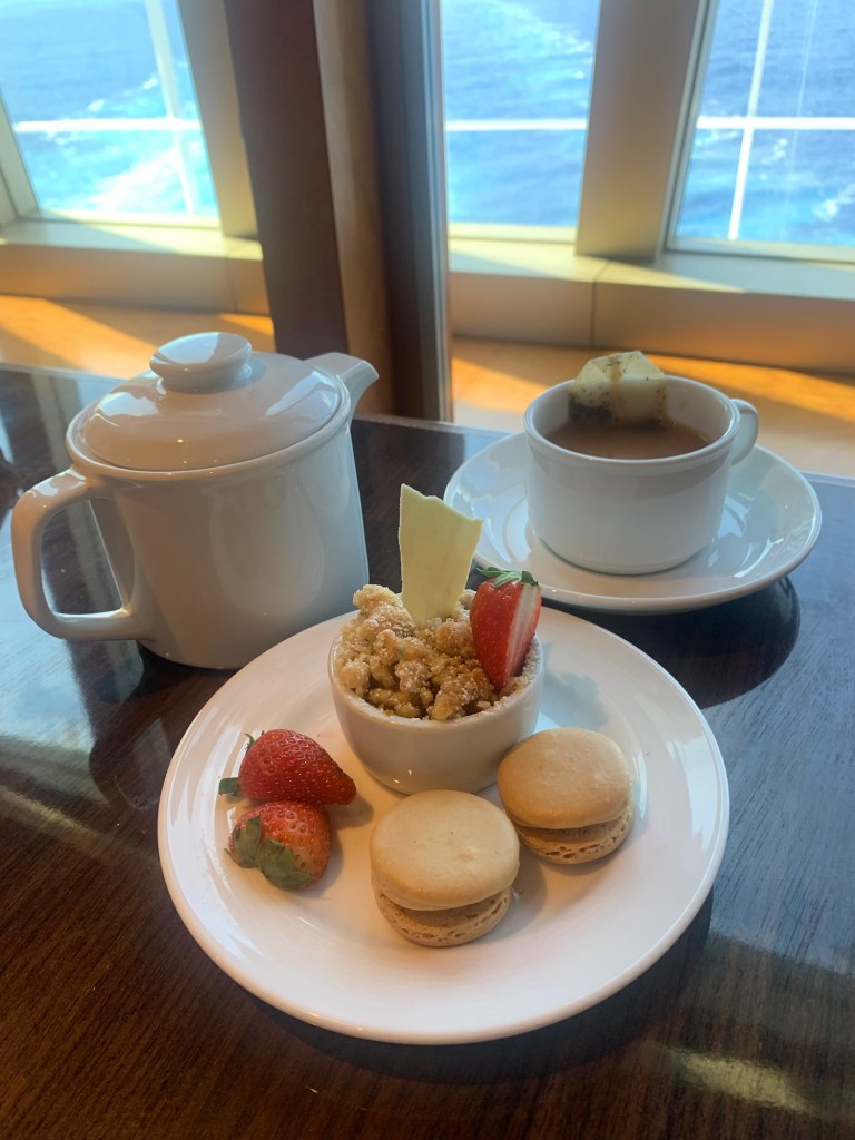 Pastry Selection of Carnival Cruise Line's Afternoon Tea
