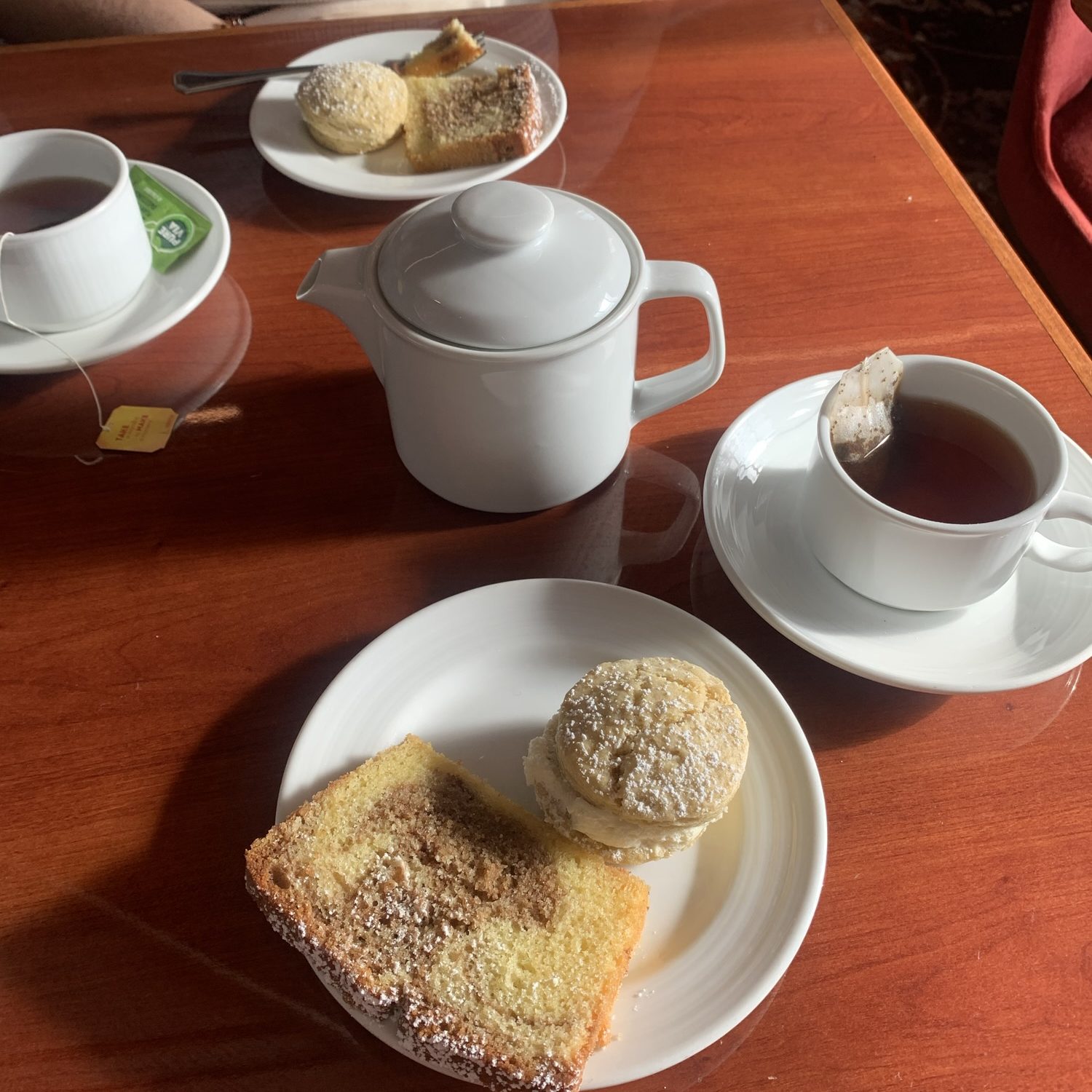 Pastries on Carnival Cruise Line's Afternoon Tea Event