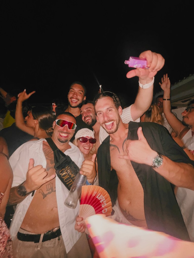 David Guetta performing at Ushuaïa Ibiza