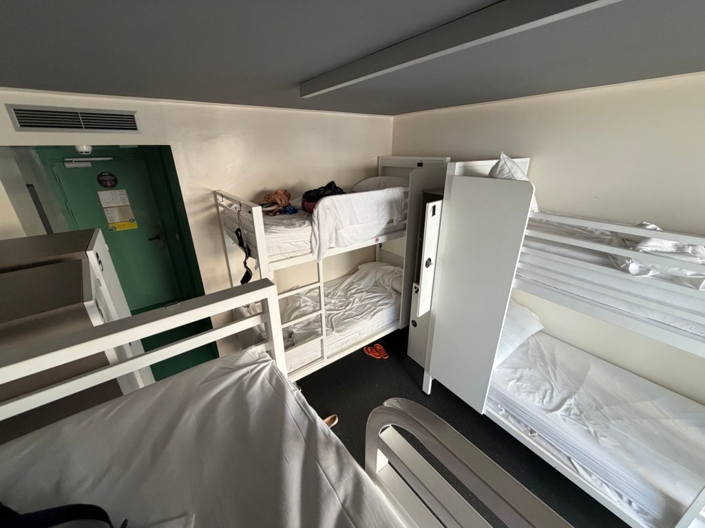 bedrooms in amistat hostel ibiza