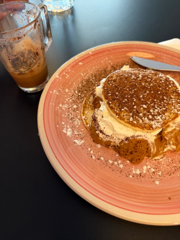 pancake breakfast at amistat hostel ibiza