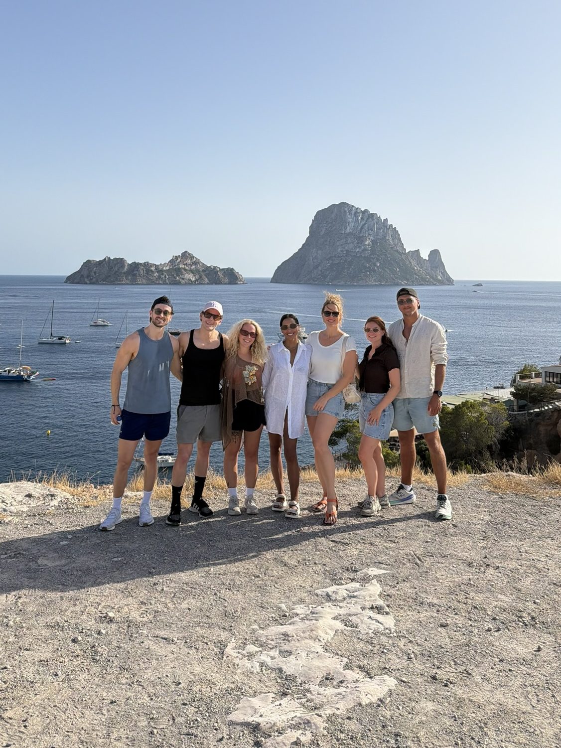 Rocky cove visited during the Into the Island Ibiza tour